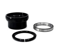 BLACKBEARING 49 MM CANOTTO 1-1/2 Serie de dirección Inferior Externa con Marco, Unisex Adulto, Negro, Talla única