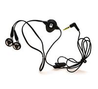 BlackBerry - Auriculares estéreo con cable, clavija de 3,5 mm, color negro