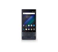 BlackBerry KEY2 LE (Lite) Dual SIM (64 GB, BBE100-4, teclado QWERTY) (solo GSM, no CDMA), smartphone 4G desbloqueado de fábrica (pizarra/azul espacial...