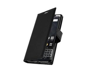 BlackBerry Keyone Flip Case with Stand Function and Wallet
