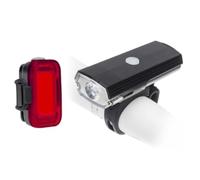 Blackburn Dayblazer 550 + Grid Rear USB-C (Set) Luz delantera + trasera