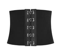 BlackButterfly 20 CM Ancho Elástico Corsét Cintura Cinturón (Negro, S)