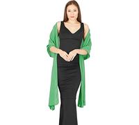 BlackButterfly Gasa Chal Mantón Pañuelo De Cachemir Boda Dama De Honor (Esmeralda, Talla única)