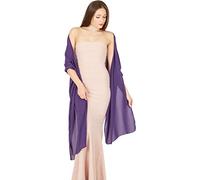 BlackButterfly Gasa Chal Mantón Pañuelo De Cachemir Boda Dama De Honor (Índigo, Talla única)
