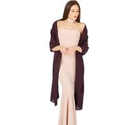 BlackButterfly Gasa Chal Mantón Pañuelo De Cachemir Boda Dama De Honor (Morado Osuro, Talla única)