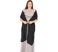 BlackButterfly Gasa Chal Mantón Pañuelo De Cachemir Boda Dama De Honor (Negro, Talla única)