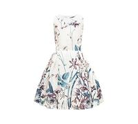 BlackButterfly Niñas 'Kira' Vestido Vintage Años 50 (Marfil, 13-14 años)