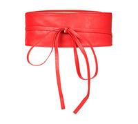 BlackButterfly Obi Pretina Atar Cinturón de Cincha (Rojo, talla única)