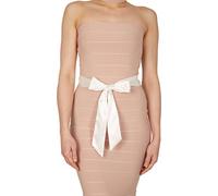 BlackButterfly Satén Cinta Comtirón Boda Dama De Honor (Marfil, 15W / 250L)