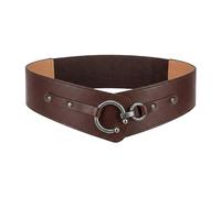 BlackButterfly Vintage Ajustable cruzada Elástico Cintura Cinturón (Marrón oscuro, XXL)