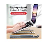 (BlackCN) Soporte para computadora portátil Soporte para computadora portátil Soporte para Macbook Pieghevole