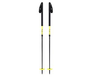 Blackcrows - Bastones de esquí de travesía - Duos Freebird Black/Yellow de Aluminio - Negro Negro one size