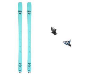 Blackcrows - Packs esquí de travesía - Pack Mentis Freebird 2024 de Titanio - Azul Azul 157 cm.171 cm