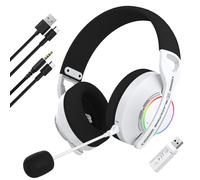 Blackfire BFX-W100 Pro Auriculares Gaming Dual Wireless para PS5 Blancos