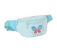 Blackfit8 Blackfit8-842243446 Riñonera Mariposa 23X12X9Cm, Color Azul Celeste (SAFTA 842243446)
