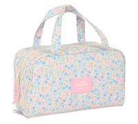 Blackfit8 BLOSSOM - Neceser Rectangular con Asa, Neceser Infantil, Adaptable a Carro, Ideal para Niños de 5 a 14 Años, Cómodo y Versátil, Calidad y Resistencia, 31x14x19 cm, Color Pastel