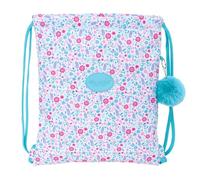 BLACKFIT8 COOL - Mochila Saco Plano Grande, Mochila, Ideal para Niños de Diferentes Edades, Cómoda y Versátil, Calidad y Resistencia, 35x40 cm