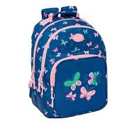 BLACKFIT8 MARIPOSAS - Mochila Escolar Infantil, Ideal para Niños de Diferentes Edades, Cómoda y Versátil, Calidad y Resistencia, 32x15x42 cm