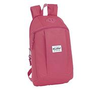 Blackfit8 Mini Mochila SAFTA de Uso Diario Fresa, 220x100x390mm