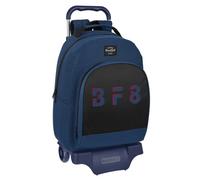 Blackfit8, Mochila con Carro Reciclado Urban 32X42X15Cm Unisex niños, Mulicolor, Estándar