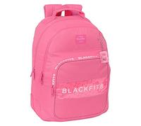 Blackfit8, Mochila Doble Adapt.Carro Glow Up 32X42X15Cm Unisex niños, Mulicolor, Estándar