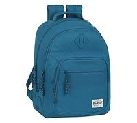 Blackfit8, Mochila Unisex Niños, Azul (Blue), M
