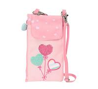 Blackfit8 - Monedero Portamóvil, Monedero Estándar, para Móvil, Tejido Reciclado, Cómodo y Versátil, Calidad y Resistencia, 19x10 cm, Color Rosa