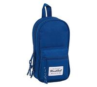 Blackfit8 Neceser con 4 Estuches y Útiles Oxford, Azul Oscuro, 120x50x230mm