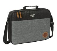 BLACKFIT8 OLD SCHOOL - Cartera Extraescolares, Tejido Reciclable, Maletín Portatodo, Bandolera, Cómoda y Versátil, Calidad y Resistencia, 38x6x28 cm