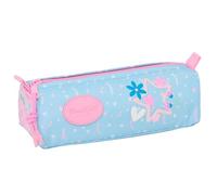 BLACKFIT8 Smile - Portatodo con Cremallera y Compartimiento, Estuche Infantil, Estuche Niño, Ideal para Niños en Edad Escolar, Cómodo y Versátil, Calidad y Resistencia, 21x7x8 cm