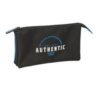 BLACKFIT8 UNDERGROUND - Portatodo Triple, Estuche Infantil, Estuche Niño, Ideal para Niños en Edad Escolar, Cómodo y Versátil, Calidad y Resistencia, 22x3x12 cm