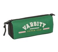 BLACKFIT8 VARSITY - Portatodo con cremallera y compartimiento, Estuche Infantil, Estuche Niño, Ideal para Niños en Edad Escolar, Cómodo y Versátil, Calidad y Resistencia, 21x7x8 cm