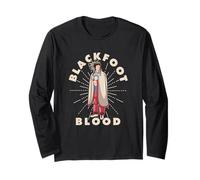 Blackfoot Blood Man Sunburst Orgulloso Diadema Nativo Americano Manga Larga