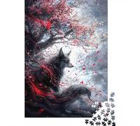 BlackFox Rompecabezas CherryBlossom 1000 Piezas de Papel Reciclado para Adultos, Mujeres y Hombres Divertido y Desafiante Familiar 52x38cm/1000pcs