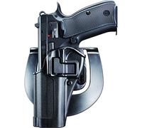 BLACKHAWK Serpa CQC Concealment Holster, Left Hand, Black - Fits CZ 75(B) / 75 SP-01/85 Combat - 410562BK-L