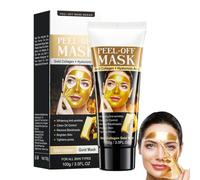 Blackhead Remover Mask,Mascarilla Facial Hidratante,Mascarilla Dorado Peel Off,Puntos Negros,Nariz Limpieza Facial,Exfoliante,Deep Cleansing,Hidrata Y Desintoxica La Piel,Mejora La Sequedad De La Piel