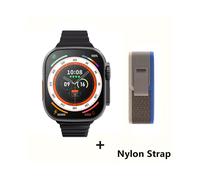 (BlackHY-BlueYJ)2025 Reloj inteligente 9 ultr Pro MAX Gen 2, pantalla de 49 mm, alta frecuencia de actualización,