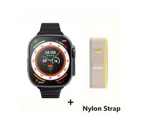 (BlackHY-YellowYJ)2025 Reloj inteligente 9 ultr Pro MAX Gen 2, pantalla de 49 mm, alta frecuencia de