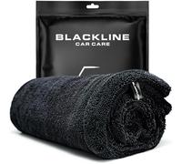 Blackline Car Care XL - Toalla de Microfibra Ultra Absorbente para Secado de Coche, 3 x 2 pies, clasificación #1