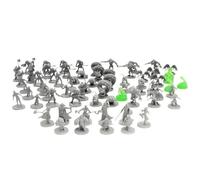 Blacklist Games Miniatures: Fantasy Series 1-70 Miniatures - Minis RPG de mesa preensamblados altamente detallados, 5ª edición de D&D (70 artículos)