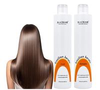 Blackomb - Set de queratina brasileña + mascarilla alisadora, cuidado después del alisado de queratina sin siliconas, champú y acondicionador para cabello liso, 2 x 250 ml