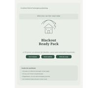 Blackout Ready Pack: A Calm UK Power Cut Planner for Families, Carers and Vulnerable Households