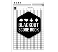 Blackout Score Book: Simple 8-Player Score Sheets for Blackout / Oh Hell! | 100+ Rounds | A5 Game Record Book