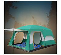 Blackout Tents for Camping 5 to 8 People Two Rooms and One Living Room,Insect-Proof A Tent Light Sturdy Sports Pod Pop Up Tent for Family,Outdoor,Hiking and Mountaineering
