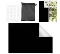 Blackout Window Film - 420D Oxford Cloth | Magnetic Blackout Curtains, Travel Blackkout Film, Window Shade Cover, Privacy Sun Blocker, Home Car RV Office Use