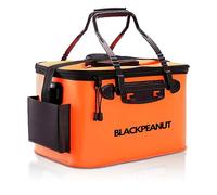 Blackpeanut - Cubo para Cebo de Pesca, Diferentes Tamaños y Colores, Articulos de Pesca Resistente, Manten Vivo Tu Cebo Más tiempo, Cubo de pesca para Pescadores (23L, Naranja)