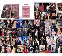 Blackpink - 55 tarjetas fotográficas de Lomo, tarjetas de álbum BP Born Pink World Tour - Mini postales - Juego de tarjetas fotográficas Kpop regalo para fans