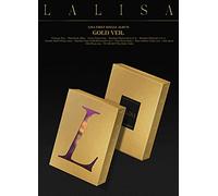 BLACKPINK - BLACKPINK LISA LALISA First Single Album [ GOLD ] Ver. 1ea CD+88p Photo Book+1ea Lyrics Paper+1ea Photo Card+1ea Polaroid Card+1ea Double-Sided Poster(On pack)+1ea Pre-Order Item