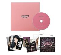 BLACKPINK - BLACKPINK - [THE ALBUM] (VERSION #2) Hardcover Photobook + Postcard Set + Credits Sheet + Lyrics Booklet + Photocard + Postcard + Sticker + Mounted Photocard + CD + 2 Pin Badges + 4 Extra Photocards