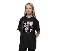 BLACKPINK Camiseta Shut Down Photo Grid Band Logo Nuevo Oficial Unisex Negro Talla M